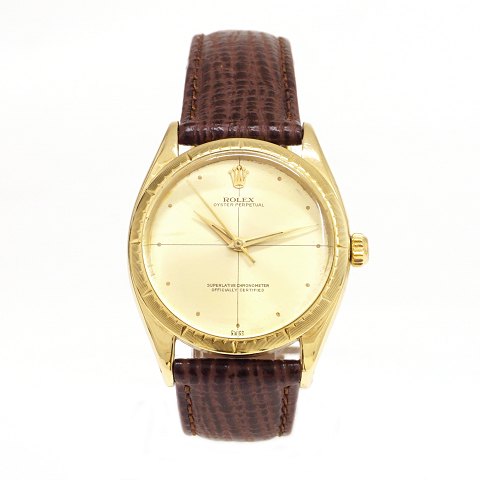 Rolex Oyster Perpetual Ref 1008. Year 1963. With 
box and papers. D: 34mm