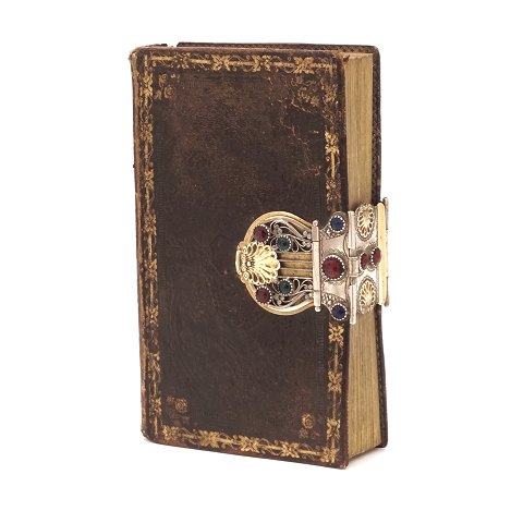 Song book with silver mountings by Thomas Jensen, 
Aabenraa, Denmark, 1844