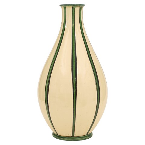 Kæhler vase. Stor Herman Kæhler keramik vase. Signeret. H: 55cm