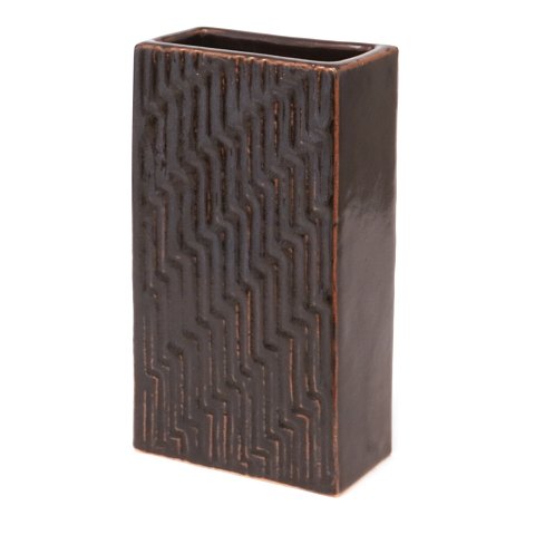 Eva Stæhr-Nielsen Steinzeugvase für Royal Copenhagen 22326. H: 25,5cm