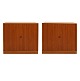 Hvidt & Mølgaard: A pair of cabinets, teak. H: 83cm. W: 90cm. D: 48cm