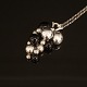 Georg Jensen: A Moonlight Grapes Sterlingsilver necklace. L: 90cm