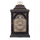 Bracket clock by Peter Green, Apenrade, Denmark circa 1750. H: 52cm. W: 31cm. D: 
18cm