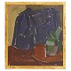 Edvard Weie, 1879-1943, oil on canvas. Stillife 1933. Visible size: 67x60cm. With frame: 73x66cm
