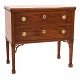 Northgerman Louis XVI mahogany commode. Manufactured in Altona circa 1780. H: 
77cm. Top: 79x43cm