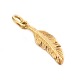 Ole Lynggaard Copenhagen 18kt gold mini pendant. Size: 20x5mm
