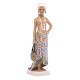 Dahl Jensen orientalsk porcelænsfigur, pige fra Sierra Leone. H: 25,5cm