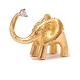 Ole Lynggaard 14kt guld stor elefantlås med diamant stemplet "Ole L 585". Mål: 24x29mm