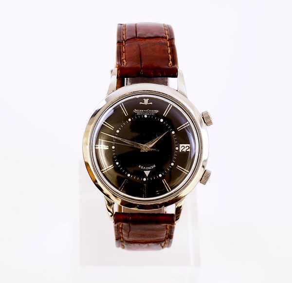 Jaeger Lecoultre Memovox, black dial, ca. år 1965. Automatic